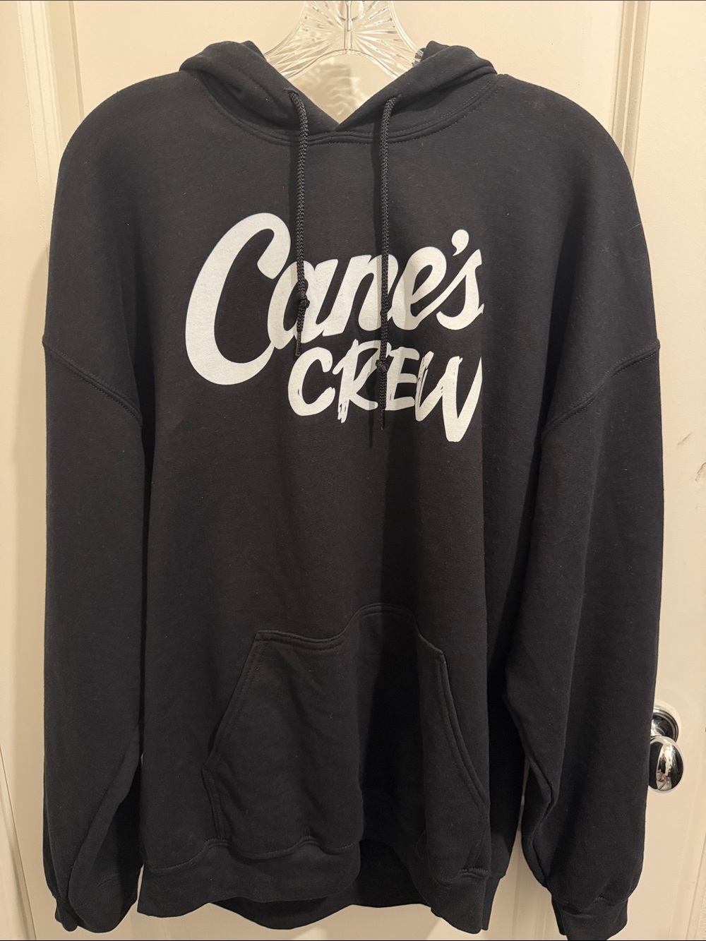 Cane's Crew Black Hoodie